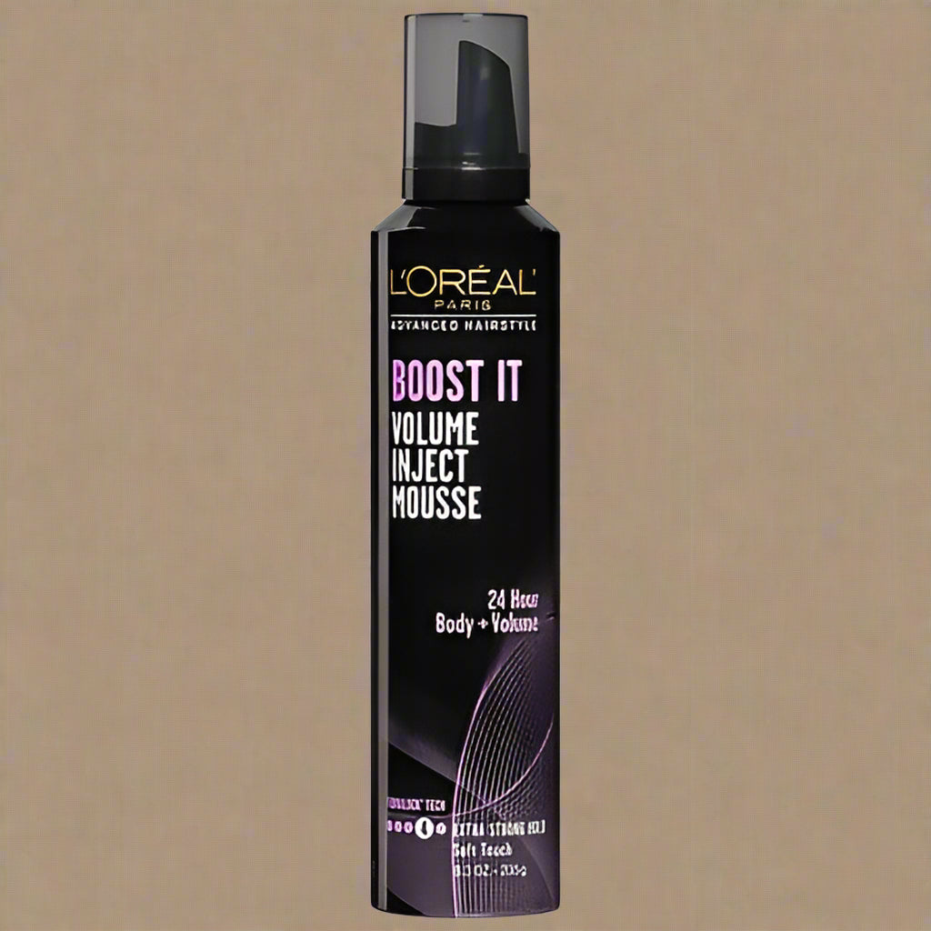 L'Oreal Mousse, Volume Inject, Extra Strong Hold - 8.3 Oz