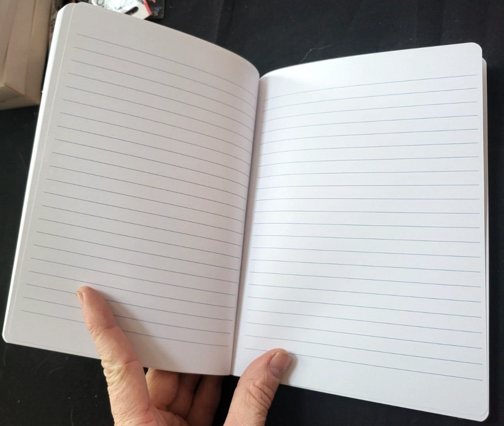 Markings Sparkle Blank Journal – 200 Pages, 6" x 8.25"