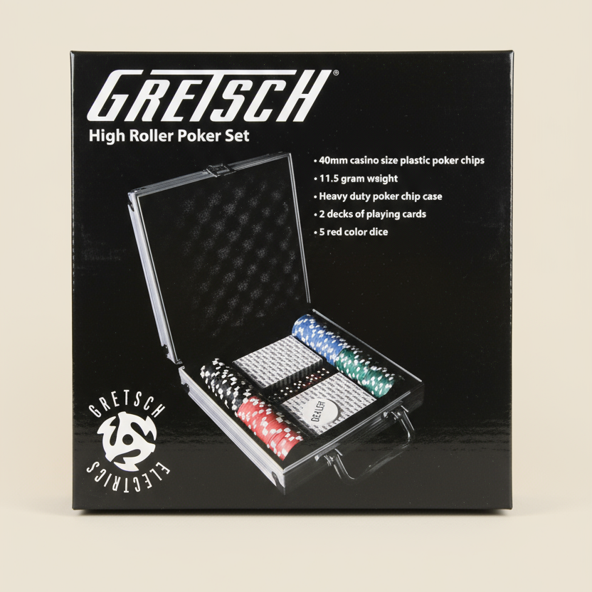 Gretsch High Roller Poker Set – Casino Edition