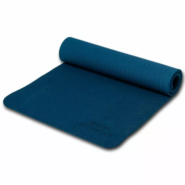 LOMI FITNESS YOGA MAT WITH SLIP-FREE MATERIAL NAVY