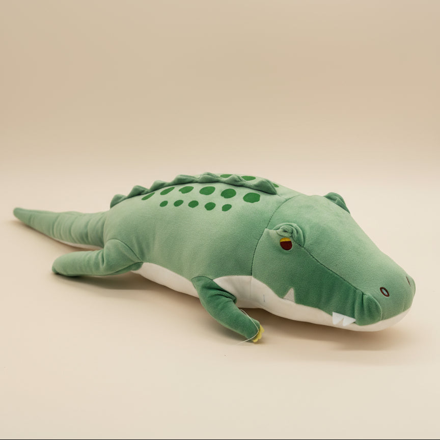 Soft Plush Crocodile Stuffed Animal Toy – Medium Size (10" to 14")
