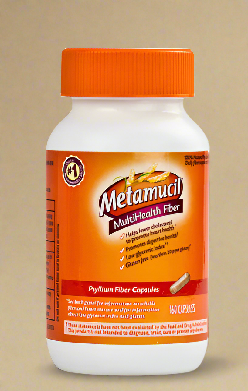 Psyllium Fiber Capsules -- 160 Capsules Epires 07/2025