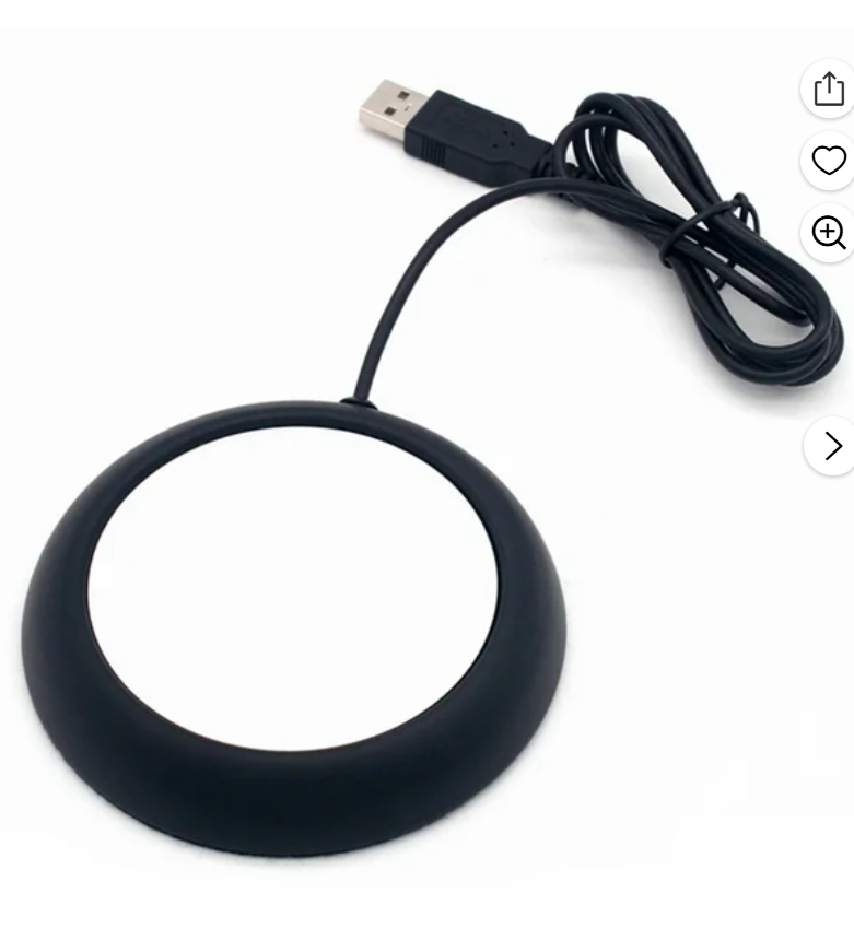 USB Coffee Mug Warmer for Desk – Electric Beverage Warmer with Auto Shut-Off