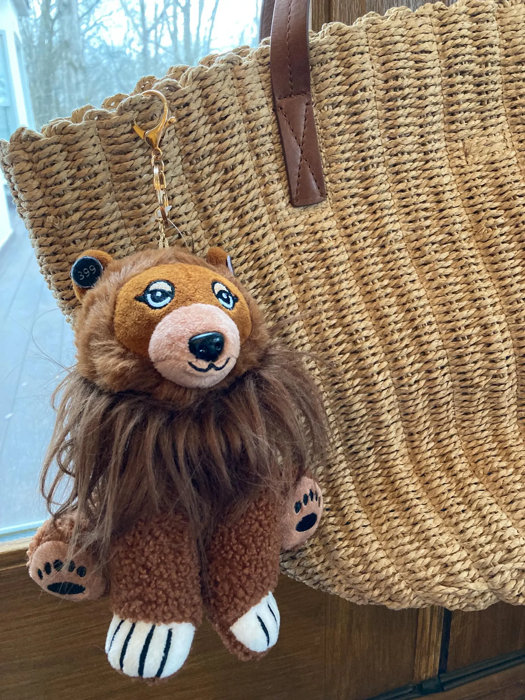 Grizzly 399 Plush Keychain Doll