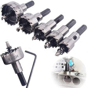 5-Piece HSS Hole Saw Cutter Set (16–45mm) – Heavy Duty Drill Bit Kit - Hammerhead LLC.