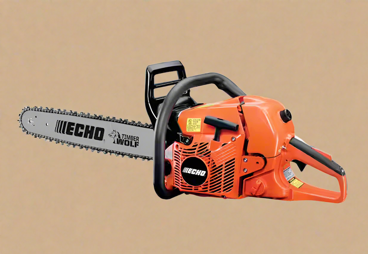 ECHO Timber Wolf 20" 59.8cc Gas-Powered Chainsaw – 2-Stroke Rear Handle