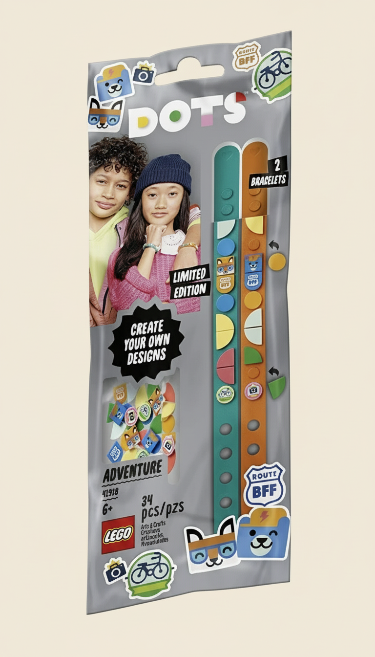 LEGO DOTS Adventure Bracelets 41918 DIY Craft Bracelet Kit