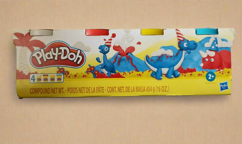 Hasbro Play-Doh 4-Pack 4 Classic Colors 16 oz
