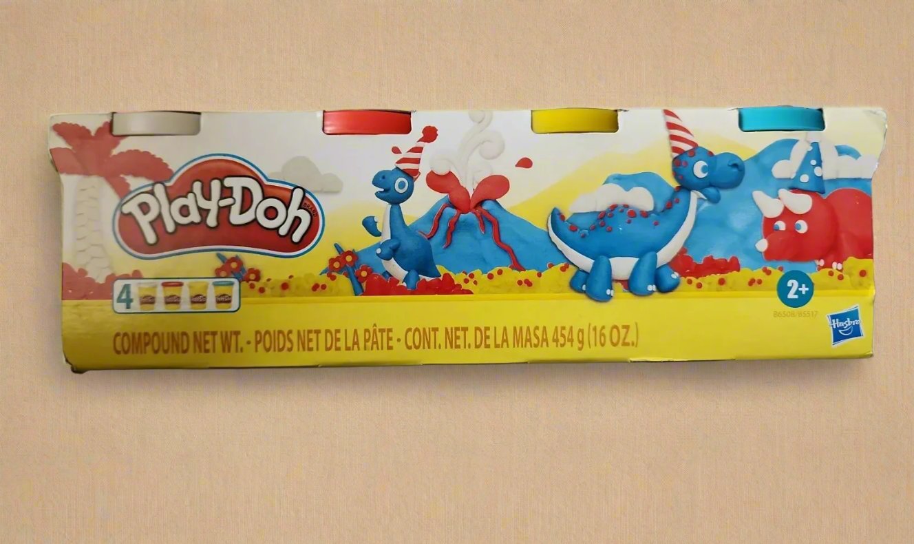 Hasbro Play-Doh 4-Pack 4 Classic Colors 16 oz