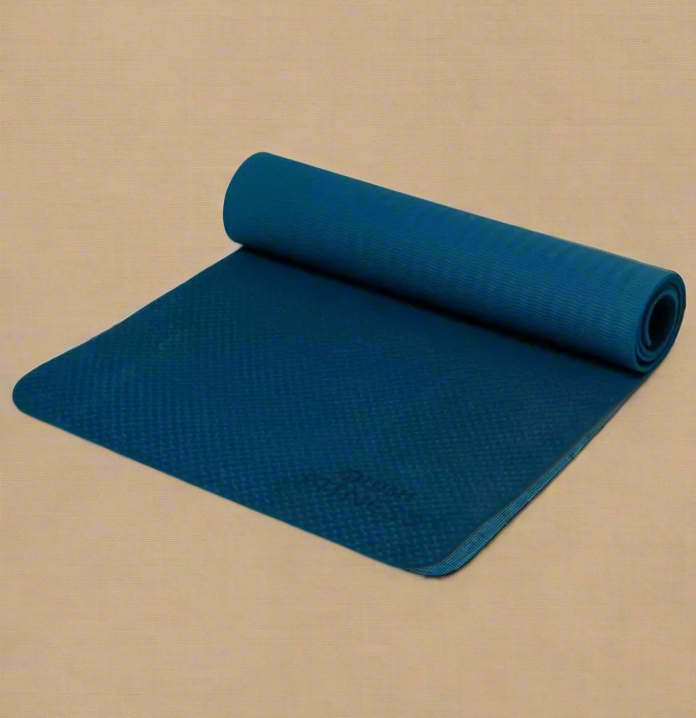 LOMI FITNESS YOGA MAT WITH SLIP-FREE MATERIAL NAVY