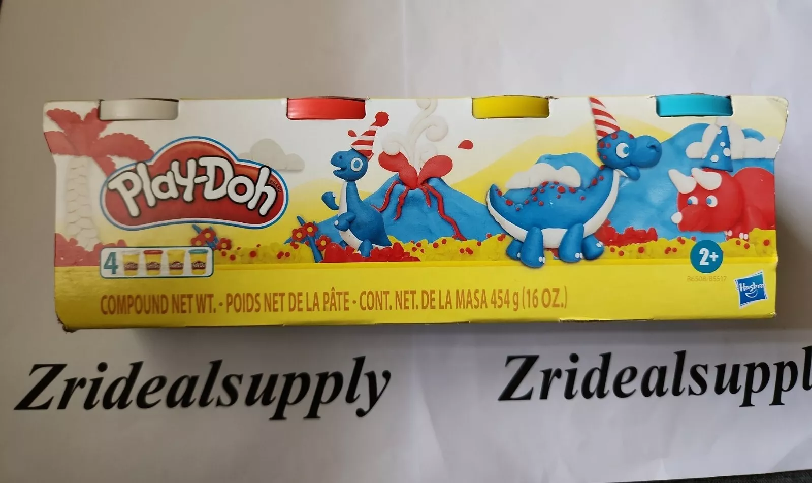 Hasbro Play-Doh 4-Pack 4 Classic Colors 16 oz