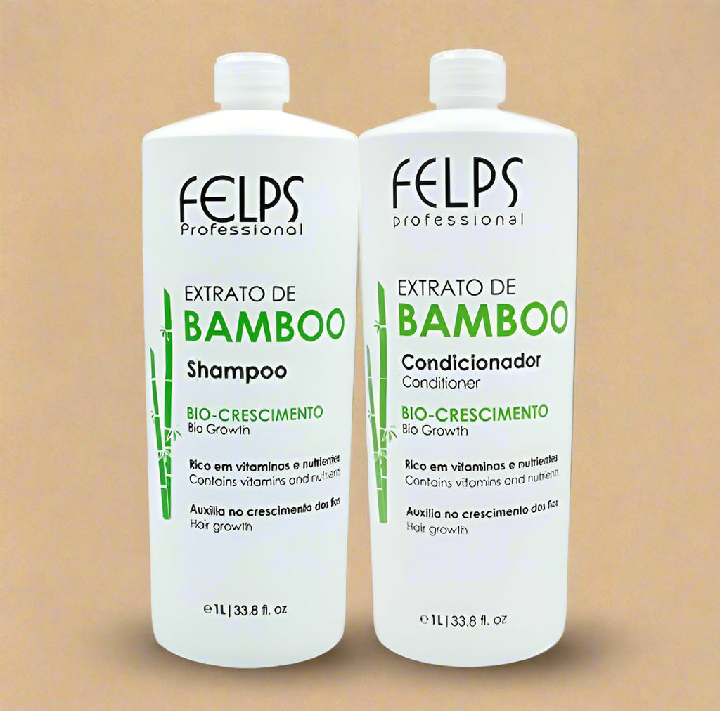 Felps Professional Bamboo Extract Bio-Growth Shampoo & Conditioner Kit – 2x1L (33.8 fl oz each)