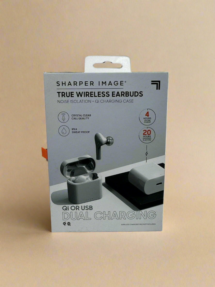 SHARPER IMAGE TRUE WIRELESS EARBUDS