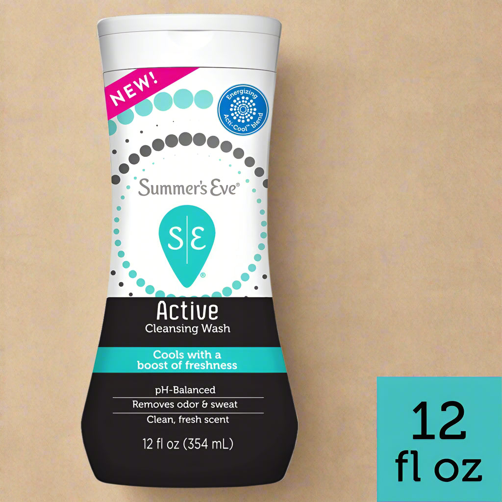 Summer's Eve, 5 in 1 Daily Performance Wash, Active, 12 Fl Oz (354 Ml)