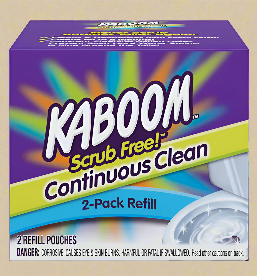 Kaboom Scrub Free Toilet Bowl Cleaner Refill – 2 Pack