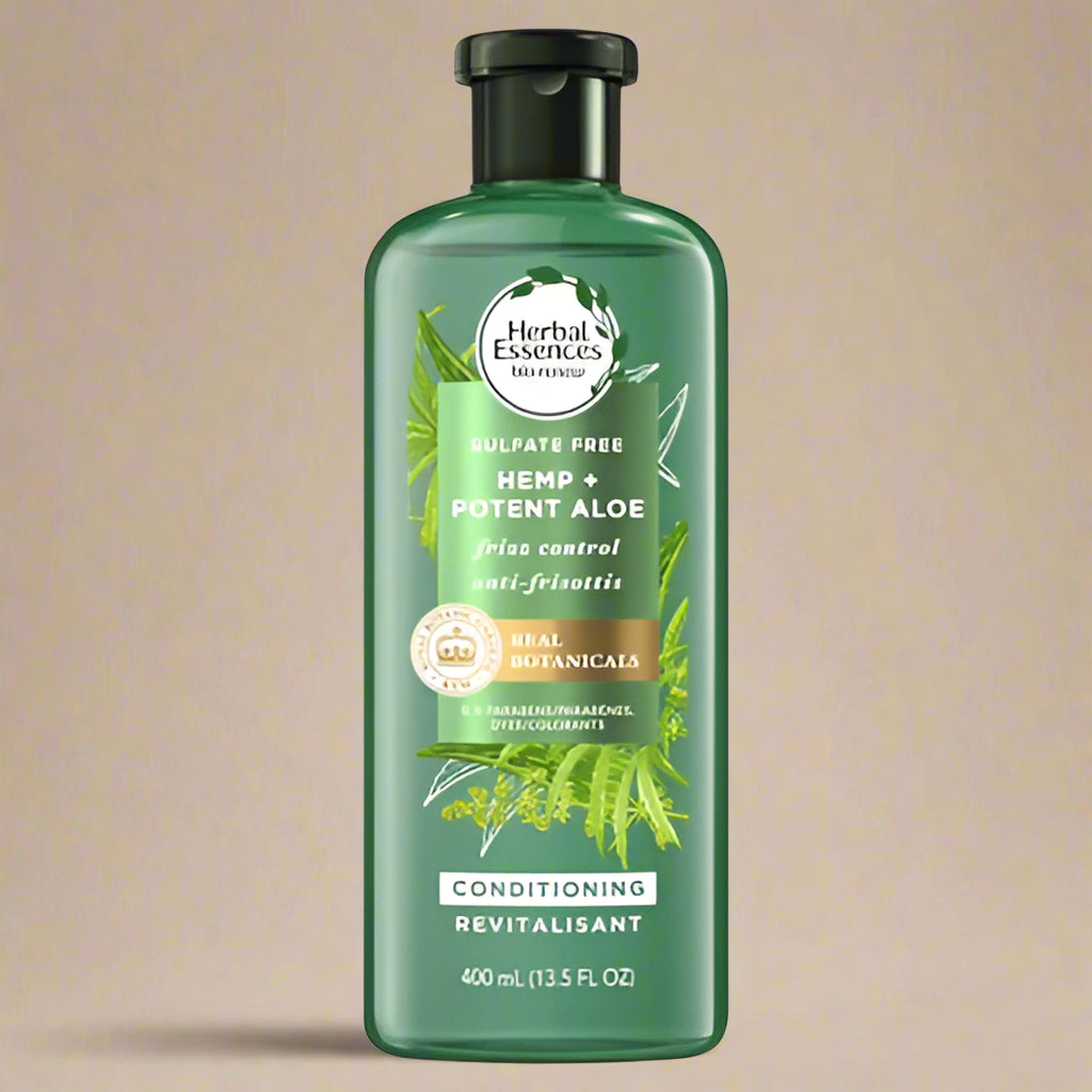 Herbal Essences Bio:renew Hemp + Potent Aloe Conditioner for Frizz - 13.5 Fl Oz