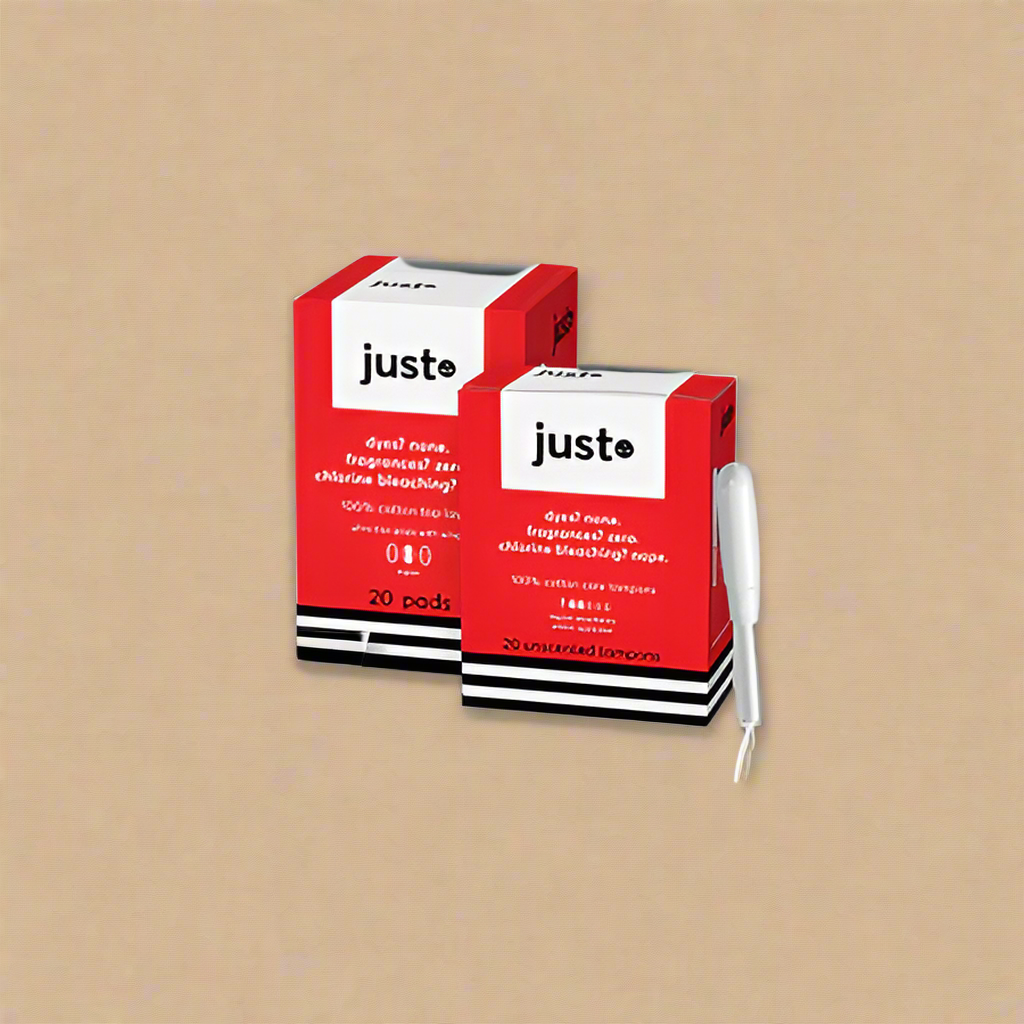 Just Cotton Core Light Absorbency Tampons – 20 Count