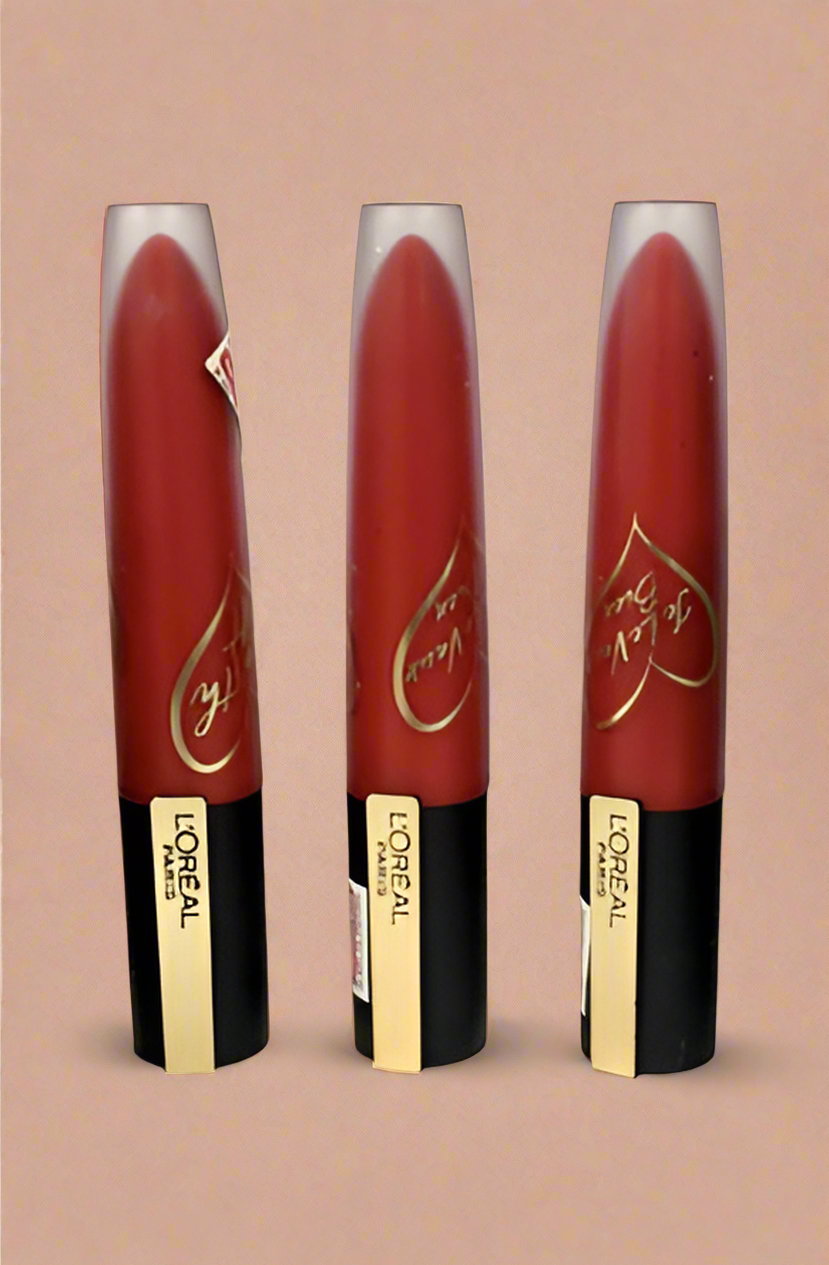 L'Oreal Lip Stain Red Makeup Rouge Signature Matte #424