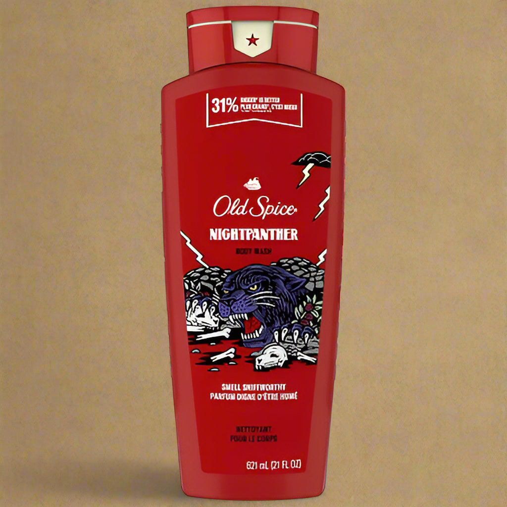 Old Spice Body Wash for Men NightPanther 21 Fl Oz