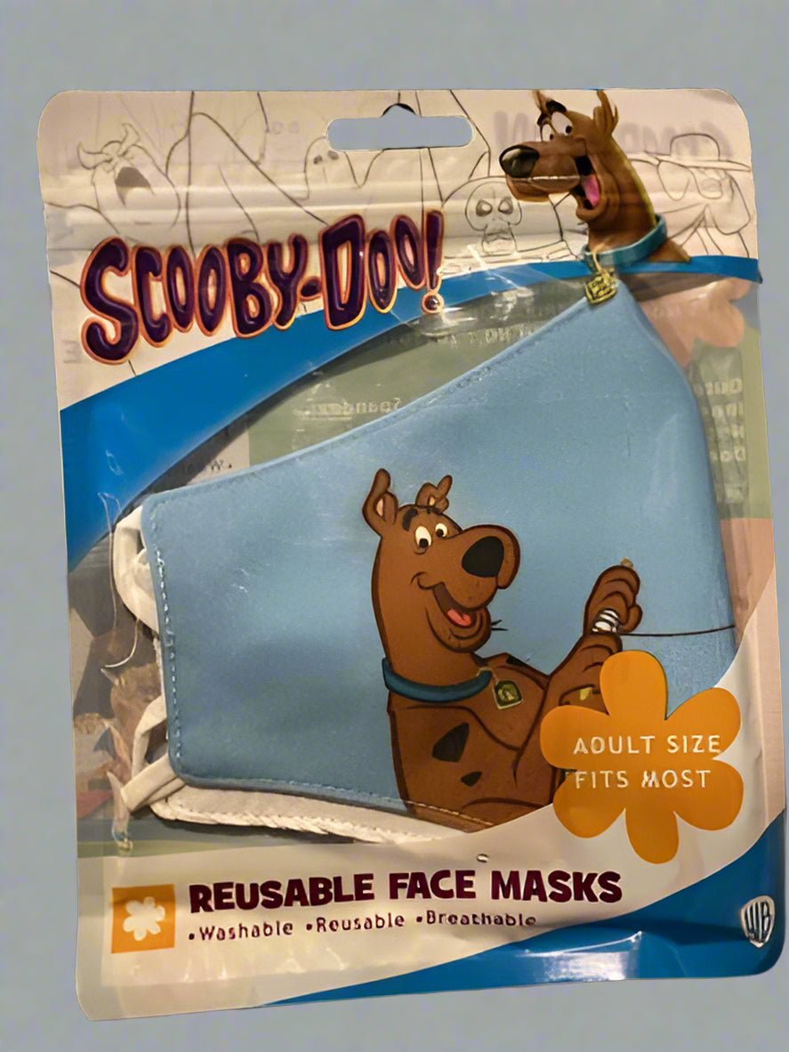 SCOOBY DOO REUSABLEMULTI FACE MASKS BLUE