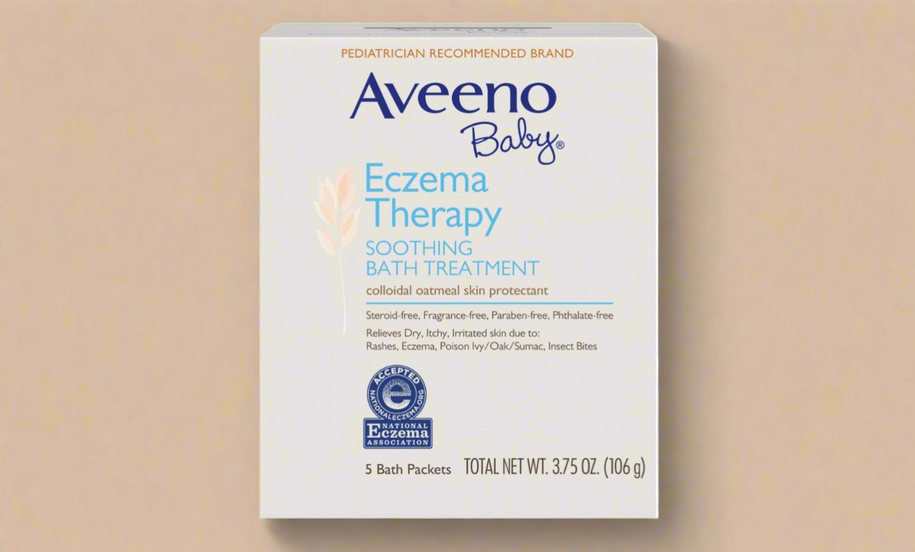 Aveeno Baby Eczema Therapy Soothing Bath Treatment