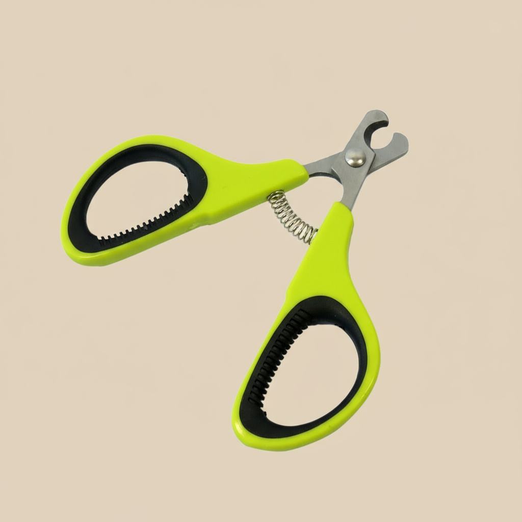 Pet Nail Clippers – Stainless Steel Grooming Scissors with Ergonomic Grip