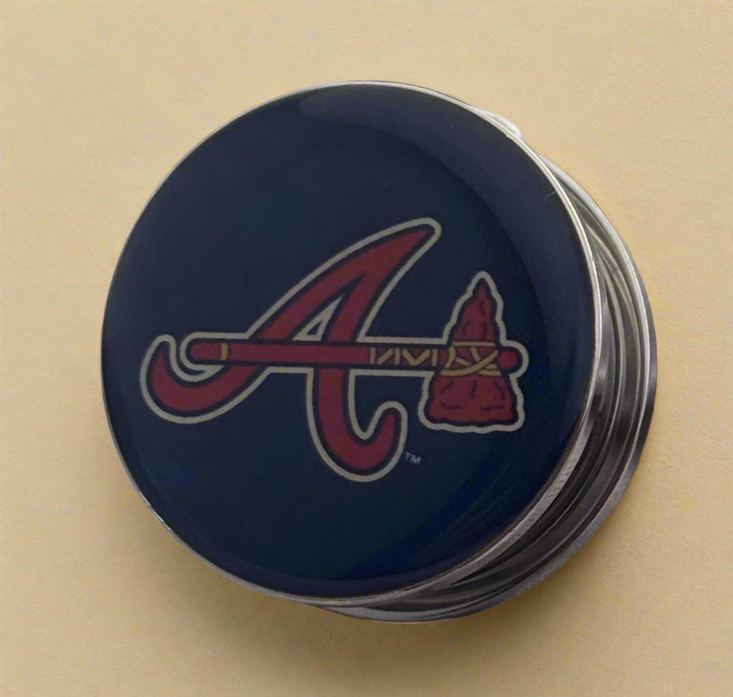 Licensed MLB Atlanta Braves Ear Plug Gauges