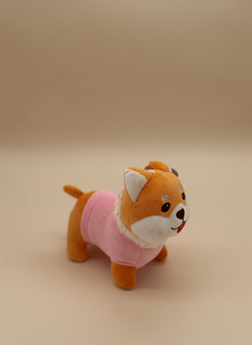 Shiba Inu Small Plush Puppy – Cute Stuffed Dog Toy