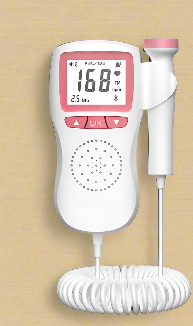 Detect and Heart Monitor for Home Use – Portable Mini Device for Pregnant Women and Babies