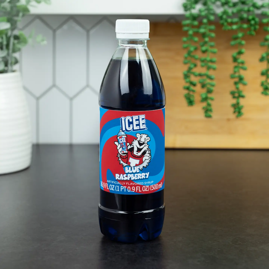 ICEE Blue Raspberry Slushie Syrup – 16.9 fl oz Bottle