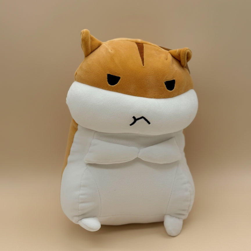 Soft Plush Hamster Stuffed Animal Toy – Medium Size (10" to 14")