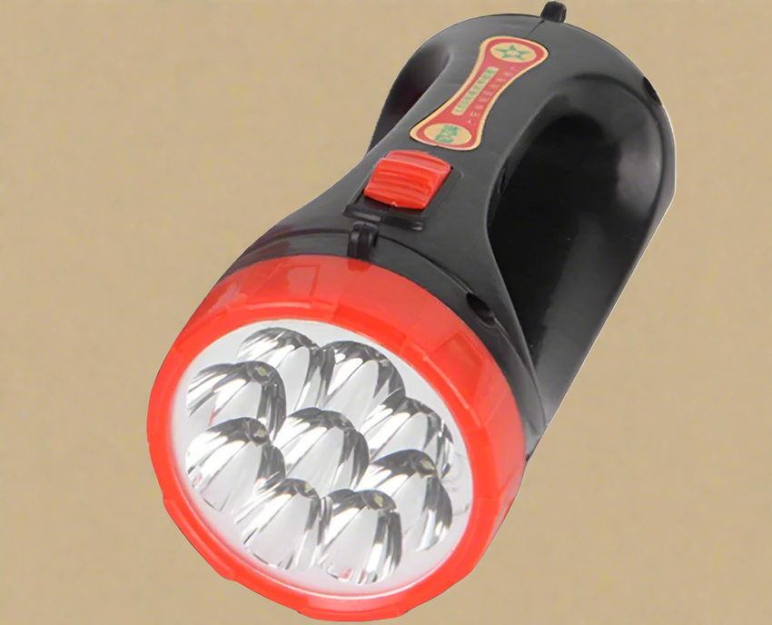 Rechargeable LED Spotlight Flashlight – Outdoor Lantern & Camping Light