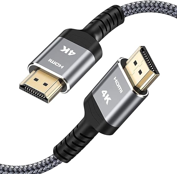 RCA 6ft Black 4K Ultra Thin HDMI Cable