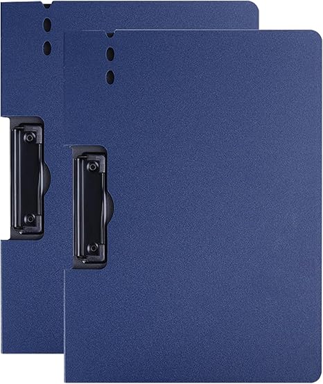 Foldable Clipboard with Cover – Bright Blue