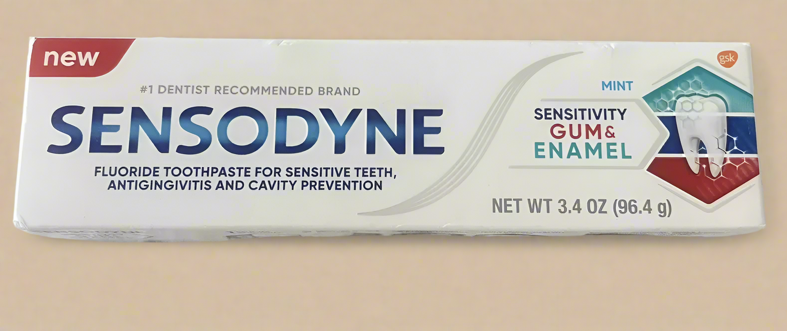 Sensodyne Toothpaste Sensitivity Gum & Enamel Triple Protection Refreshing Mint