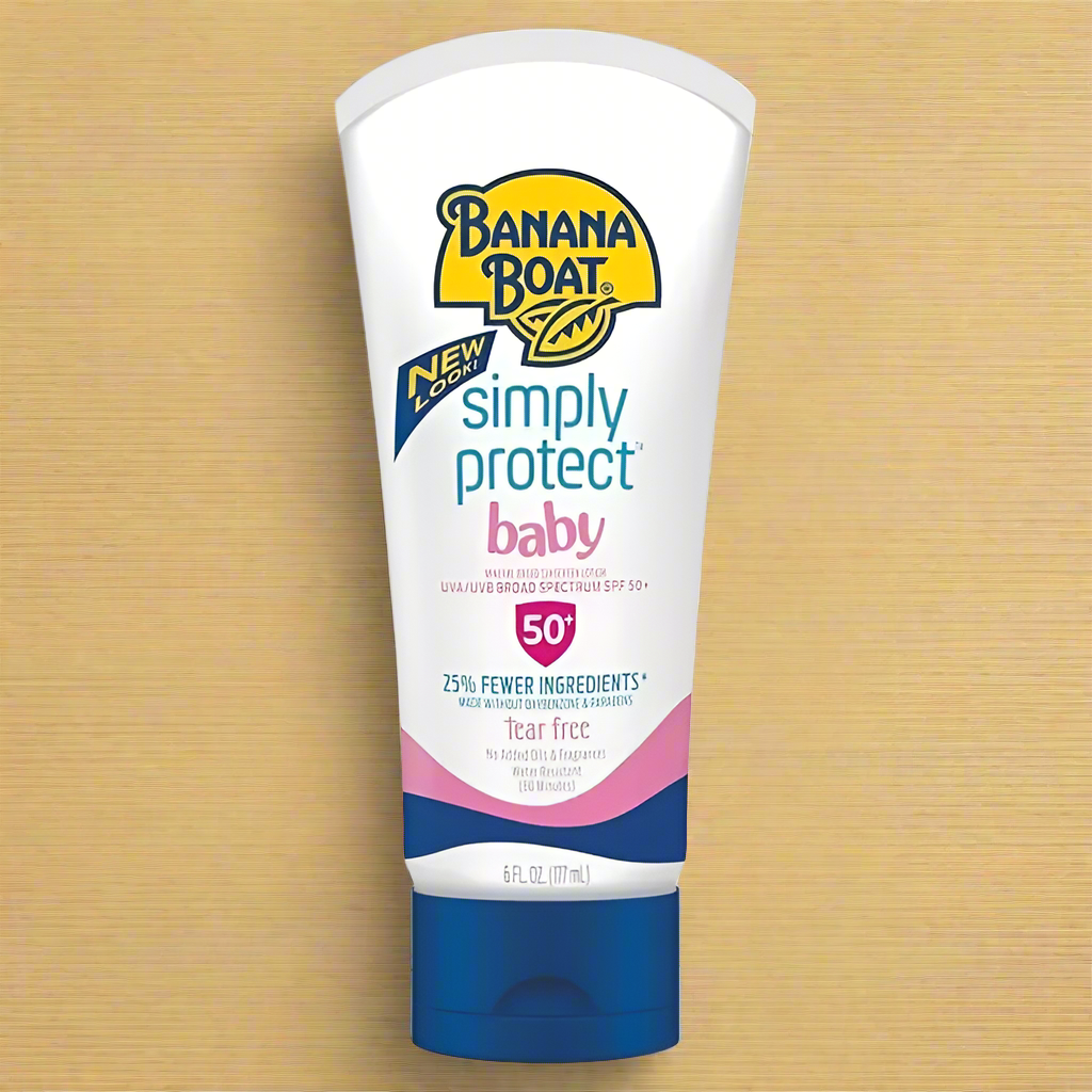 Banana Boat Baby Simply Protect Tear-Free Sunscreen Stick SPF 50+ – 0.5 oz (Uncarded, 3-Pack)