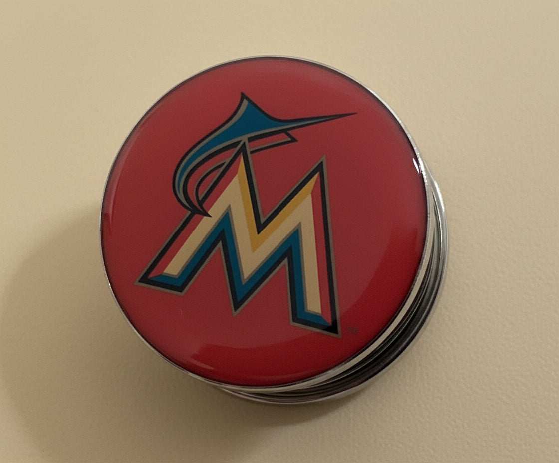 MLB Miami Marlins Logo Ear Plug Gauges