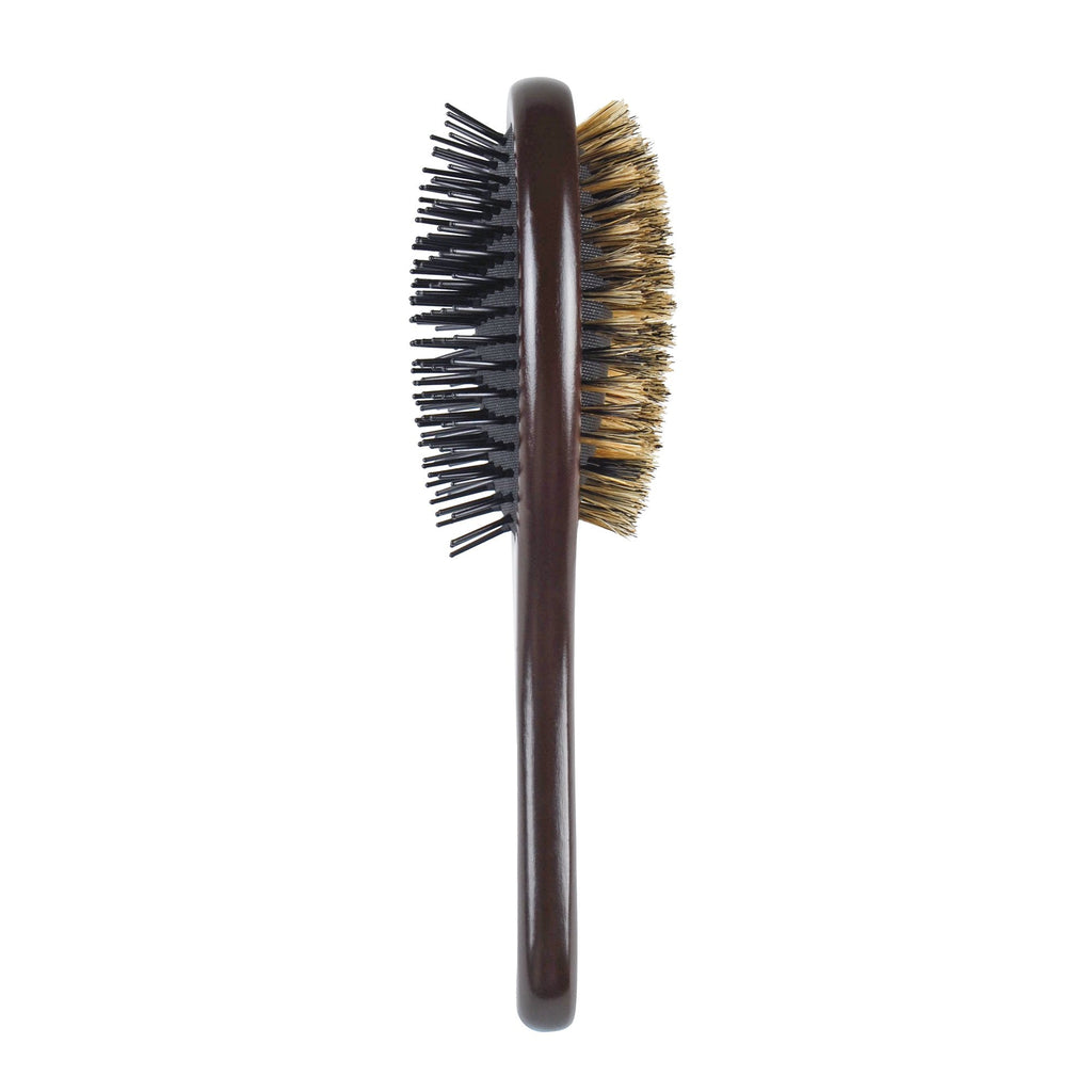 Evolve Deep Dual Detangle & Smooth Oval Paddle Hair Brush, 1 EA