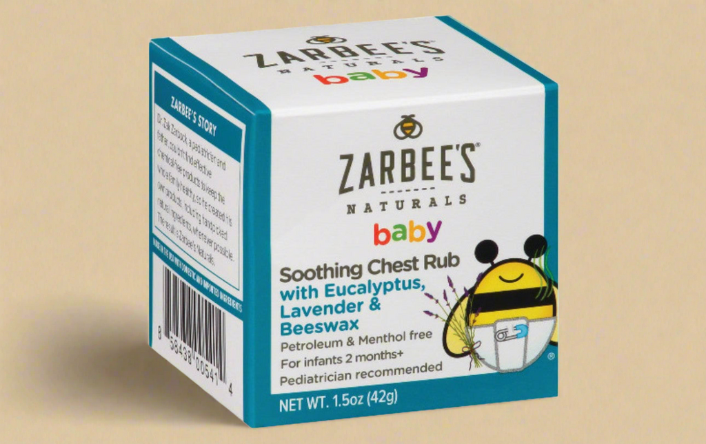 Zarbee’s Baby Soothing Chest Rub (Eucalyptus, Lavender & Beeswax)