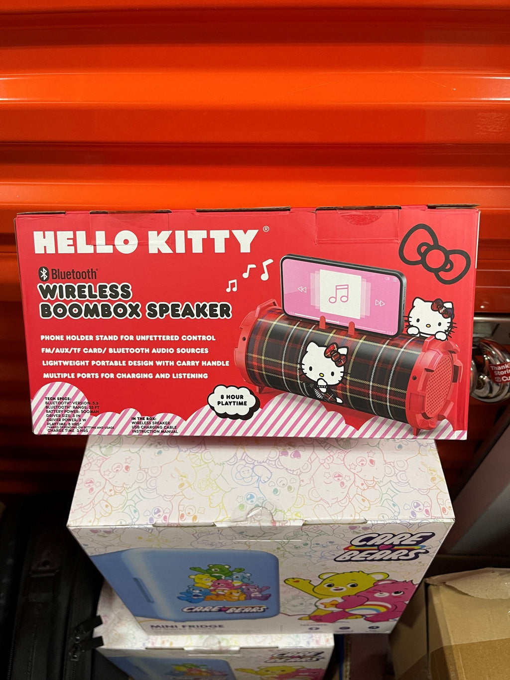HELLO KITTY BLUELESS BOOMBOX SPEAKER