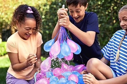 ZURU Bunch O Balloons Tropical Party – 100+ Rapid-Filling Self-Sealing Water Balloons