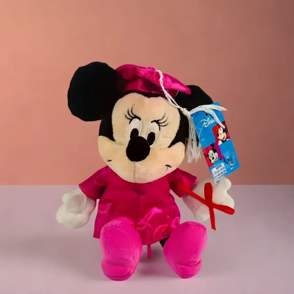 Disney Minnie Graduation Plush Doll
