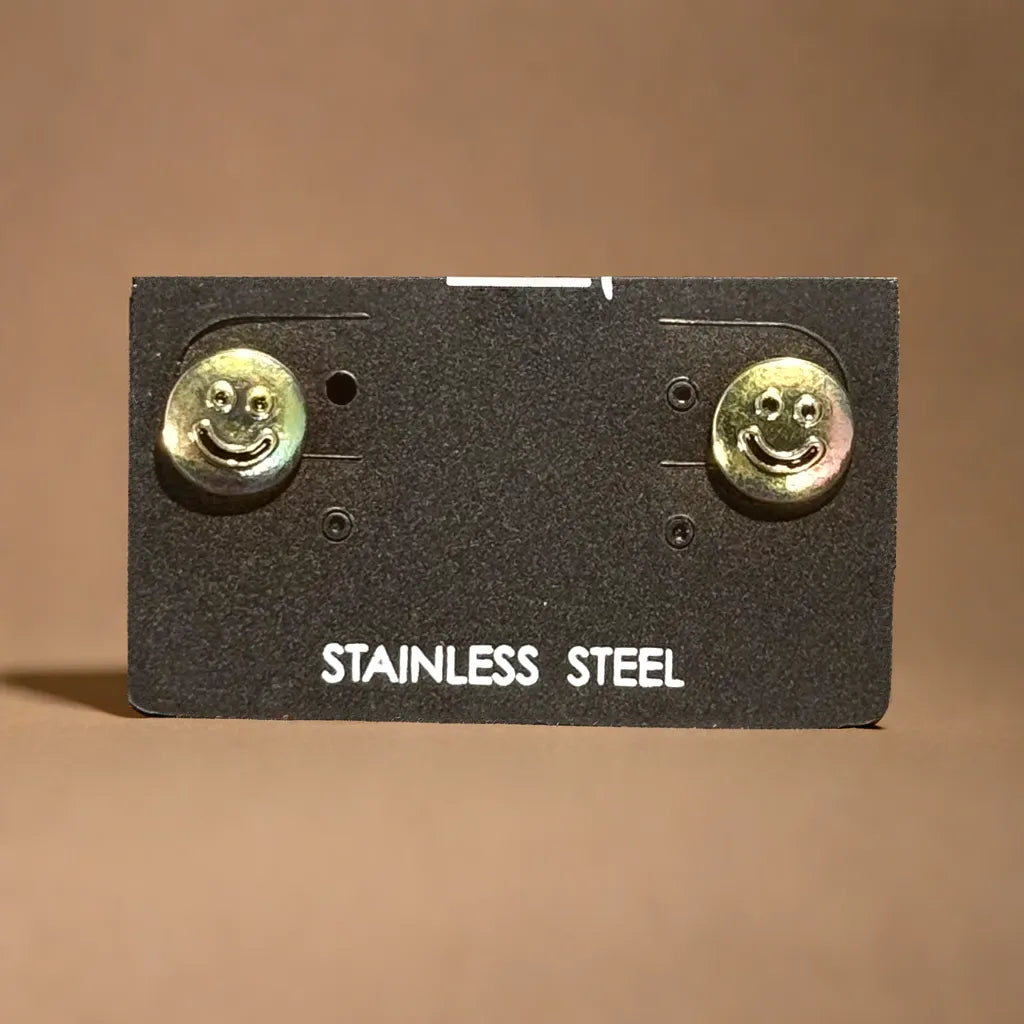Smiley stainless Steel Earring