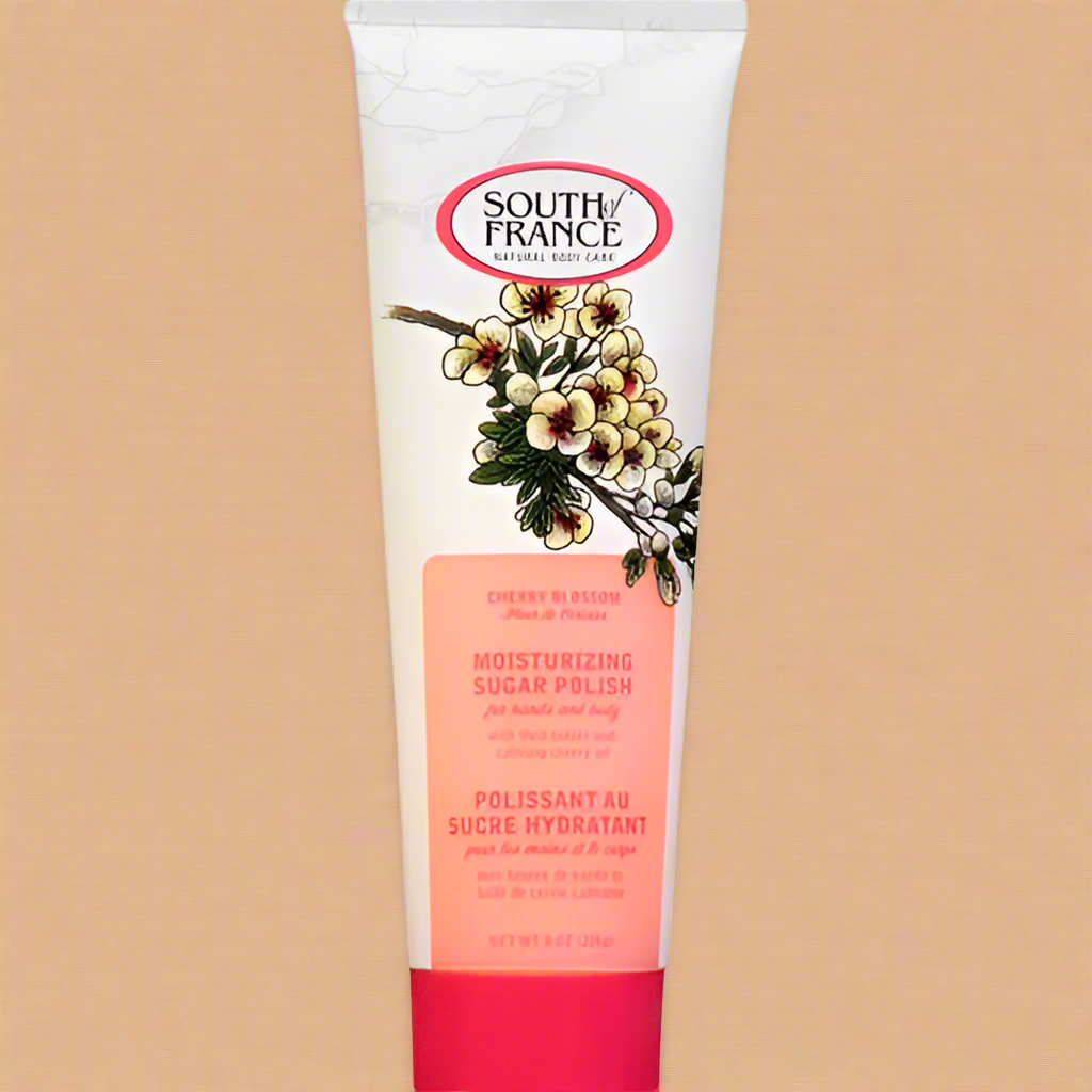 South of France Cherry Blossom Moisturizing Sugar Polish – 8 oz