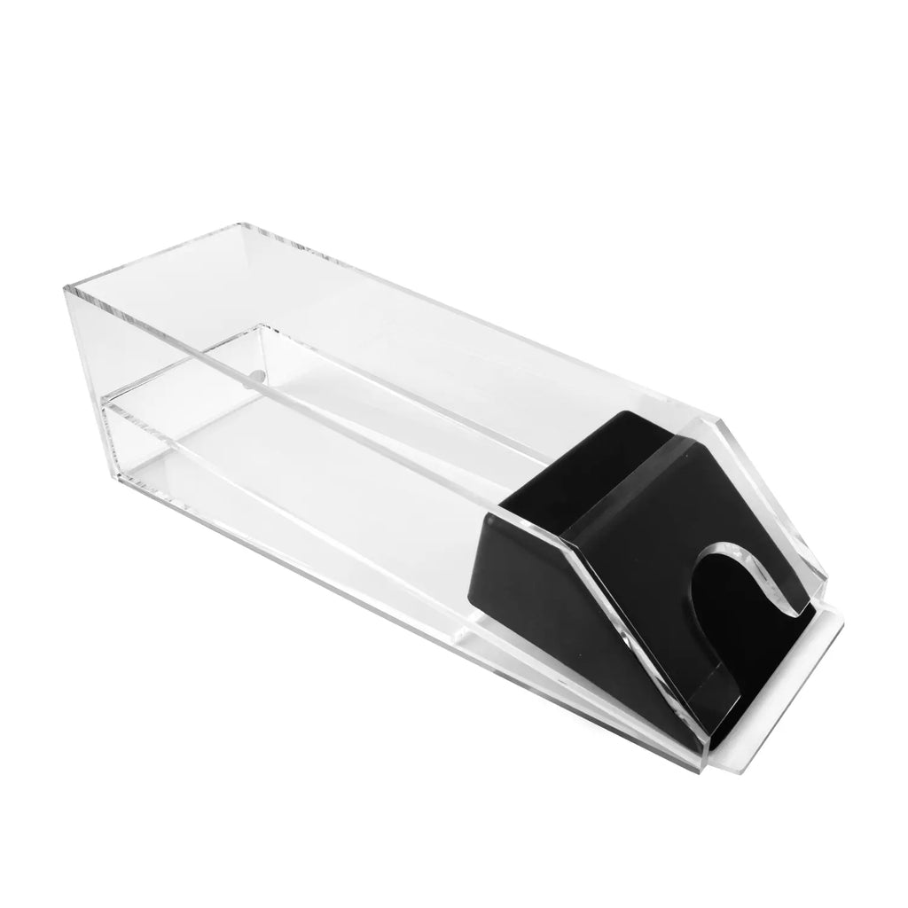 4,6,8 Deck Blackjack Shoe and Discard Tray, Clear Acrylic Blackjack Card Dispenser Dealing Holder Shoe for Playing Card Standard Size Poker Deck